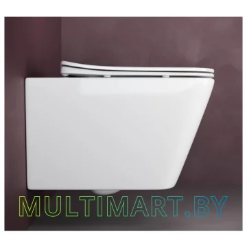 Унитаз Ceramica Nova Metric Rimless CN3007 картинка 3